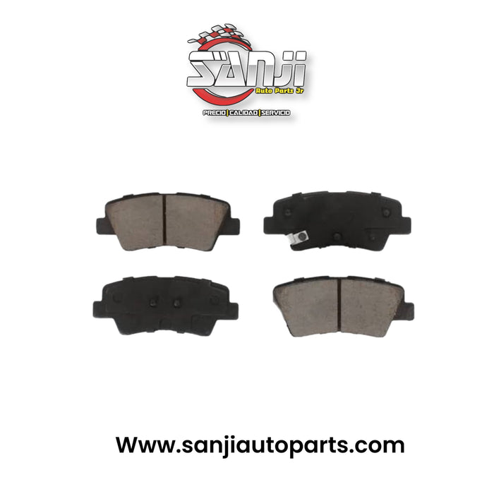 Pads de Frenos Rear Hyundai ACCENT 12-16 (1.6L) KIA RIO 12-16 (1.6L)