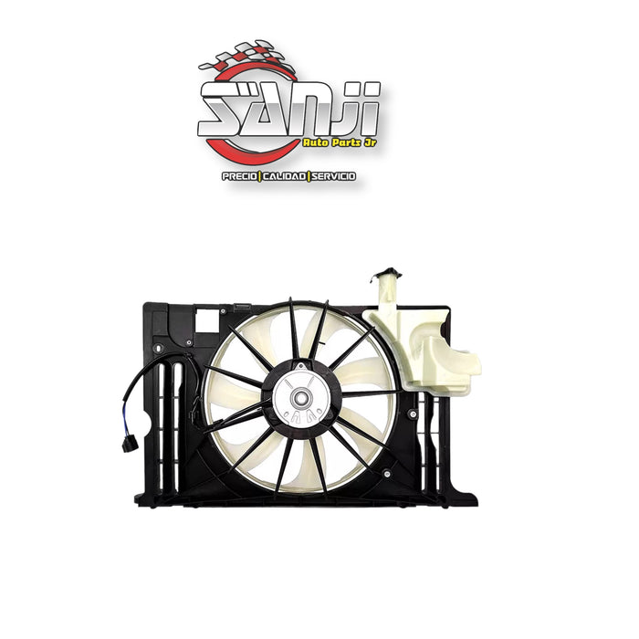 Fan Motor ASSAMBLE Corolla 14-19 Version Americano incluye candungo de agua