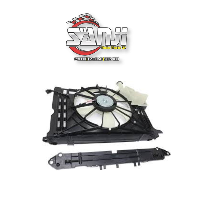 Fan Motor ASSAMBLE Corolla 14-19 Version Americano incluye candungo de agua