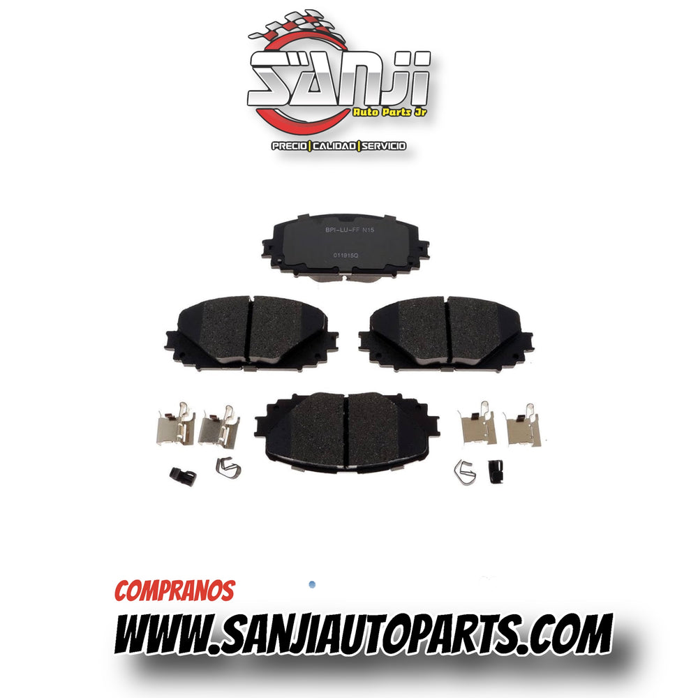 (PAD FRENO FRENTE ) PF8301-D1184 YARIS (07-14 )SCION IQ (10-18) PRIUS