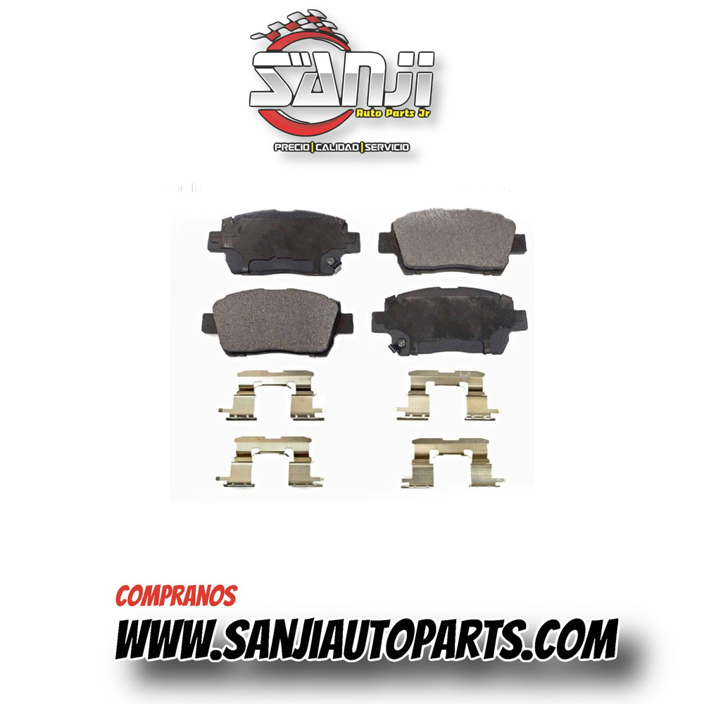 (PAD FRENO FRENTE )CERAMICA  FRONT ECHO (01-02) PRIUS (01-09)