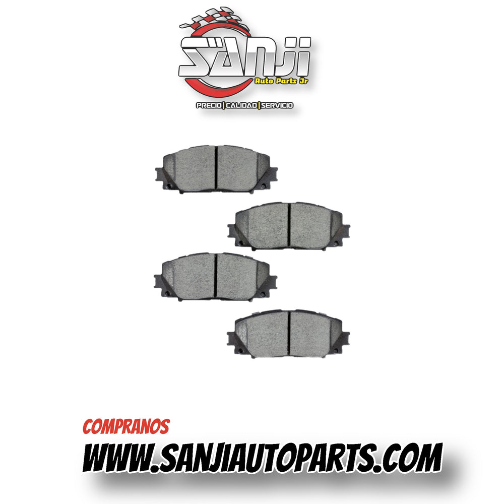 PAD FRENO YARIS 06-15 SCION IQ  13-14 PRIUS 10-18